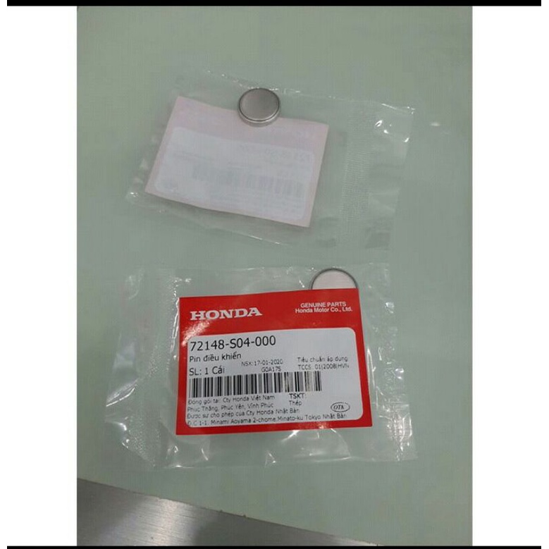 Pin chìa khóa điều khiển smartkey honda remote sh, vision airblade lead