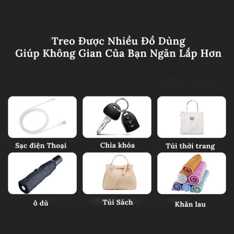 Móc treo đồ Mini đa năng, Móc treo đồ trên Ô Tô - Nhân Vật Hoạt Hình Ngộ Nghĩnh