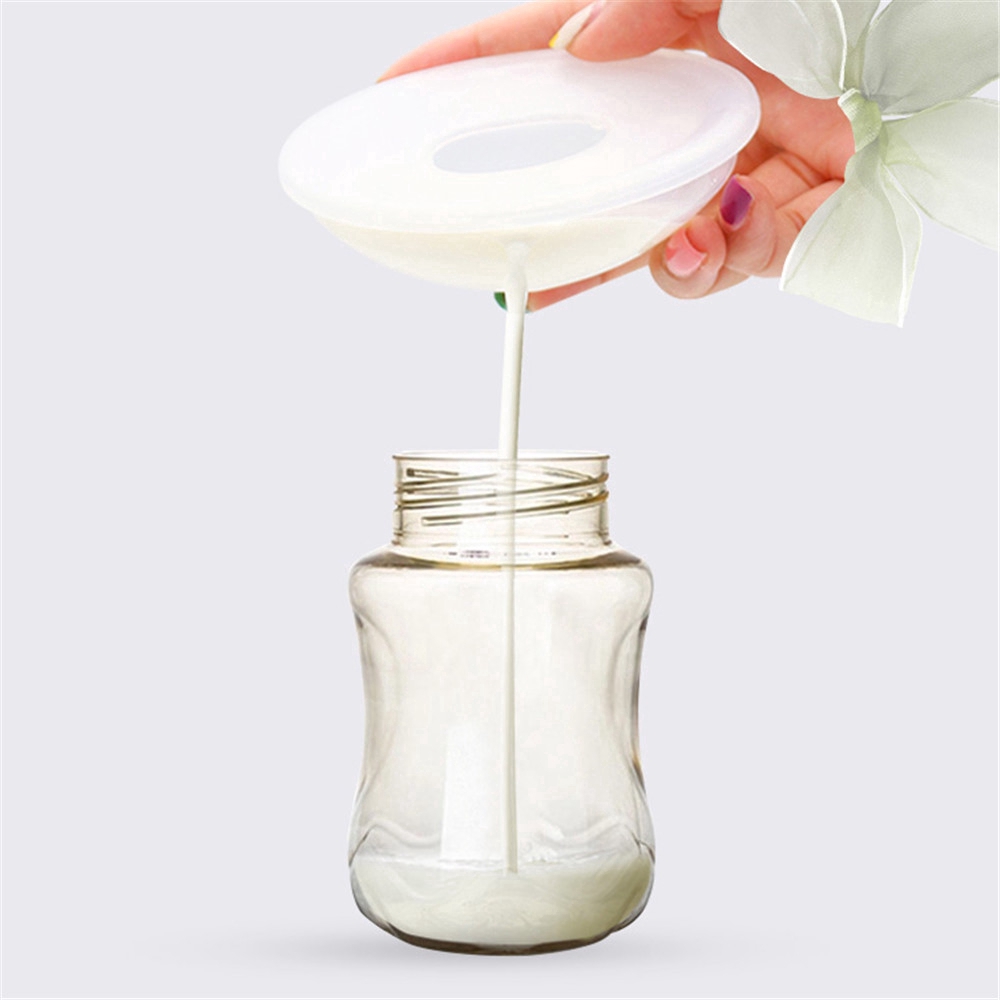 Bộ 2 phụ kiện thu thập sữa mẹ bằng silicon tiện dụng