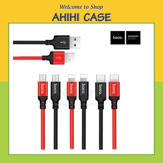Dây Cáp Sạc Nhanh Chống Đứt Hoco X14 Lightning/ Type C/ Micro USB