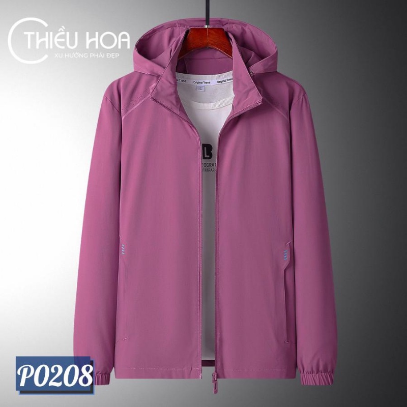 Áo khoác Thiều Hoa trung niên nữ chất liệu Poly cao cấp mặc siêu thoáng mát P0208
