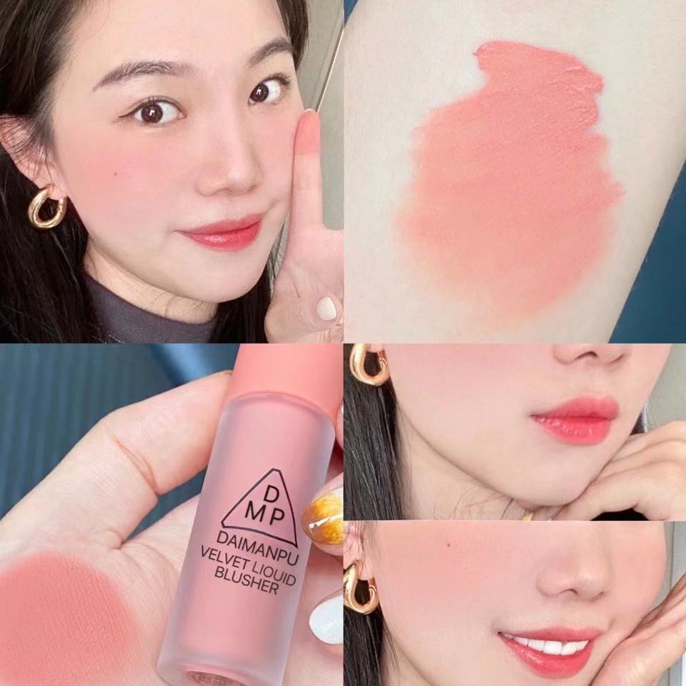 [Hàng mới về] Phấn má hồng dạng kem tự nhiên lâu trôi xinh xắn