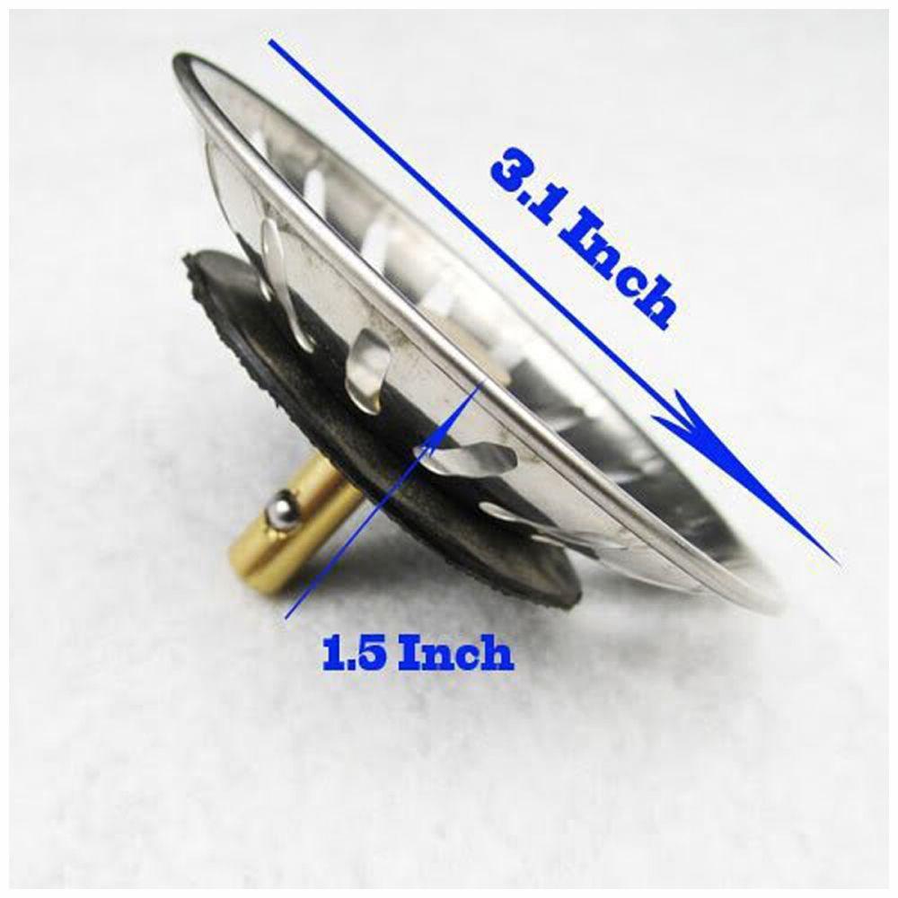 Rổ Lọc Rác Bồn Rửa Chén Đường Kính 80mm Màu Xanh Lá Cây Chất Lượng Cao