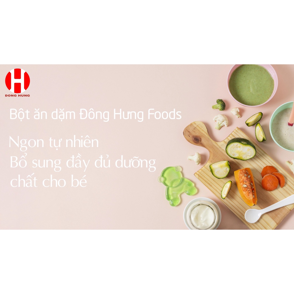 Bột ăn dặm FOOD IQLAC BIOTIC Nho Mỹ Chuối Tây - Bột dinh dưỡng bổ sung cho bé trên 6 tháng tuổi hộp 250g (NPP ĐÔNG HƯNG)