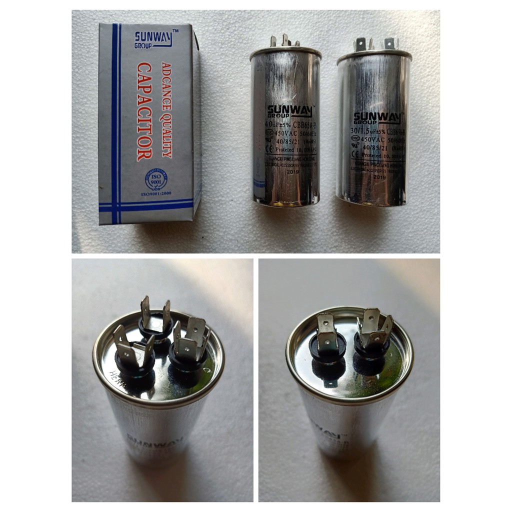Tụ Điều Hòa 2 Chân - 3 chân  hãng Sunway/ TP