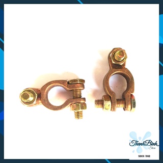 Ốc bình ắc quy/ đầu bọp- cọc bình bằng đồng phi 18
