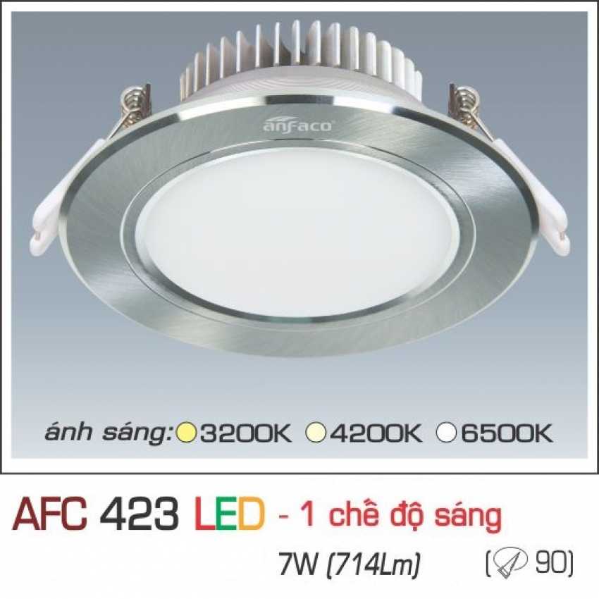 Đèn LED âm trần downlight Anfaco AFC 423
