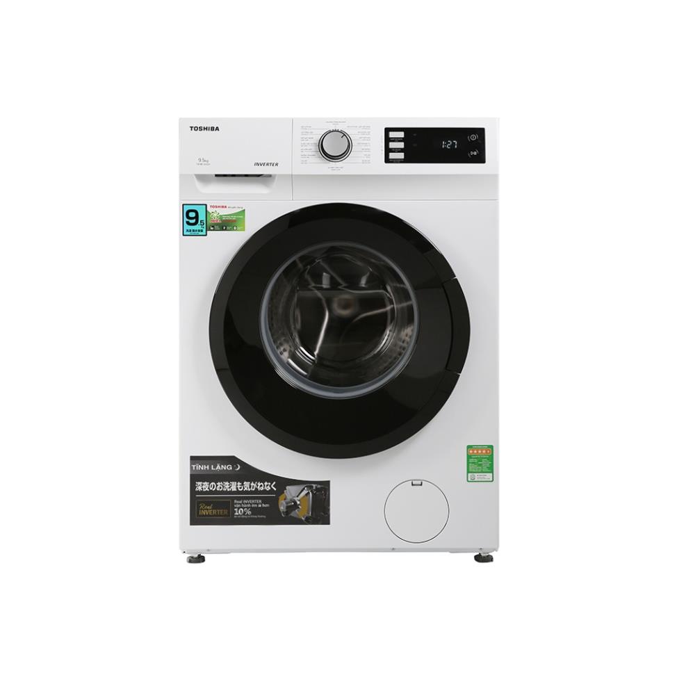 Máy giặt Toshiba Inverter 9.5 Kg TW-BK105S2V, Bảo hành chính hãng 24 tháng. - Chính hãng 100%