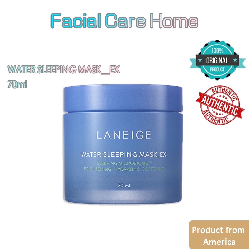 Mặt Nạ Ngủ Water Sleeping Mask EX 70ml Dưỡng Ẩm Bảo Vệ Da Chăm sóc da mặt Dưỡng ẩm da Nhẹ nhàng và êm dịu giữ ẩm c