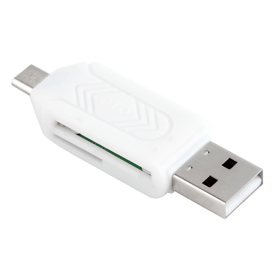 Đầu Đọc Thẻ Nhớ Usb Otg Tf T-Flash Cho Điện Thoại / Pc