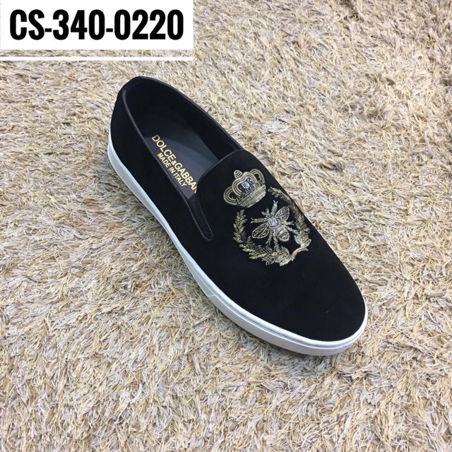 Slip on đính đá nam