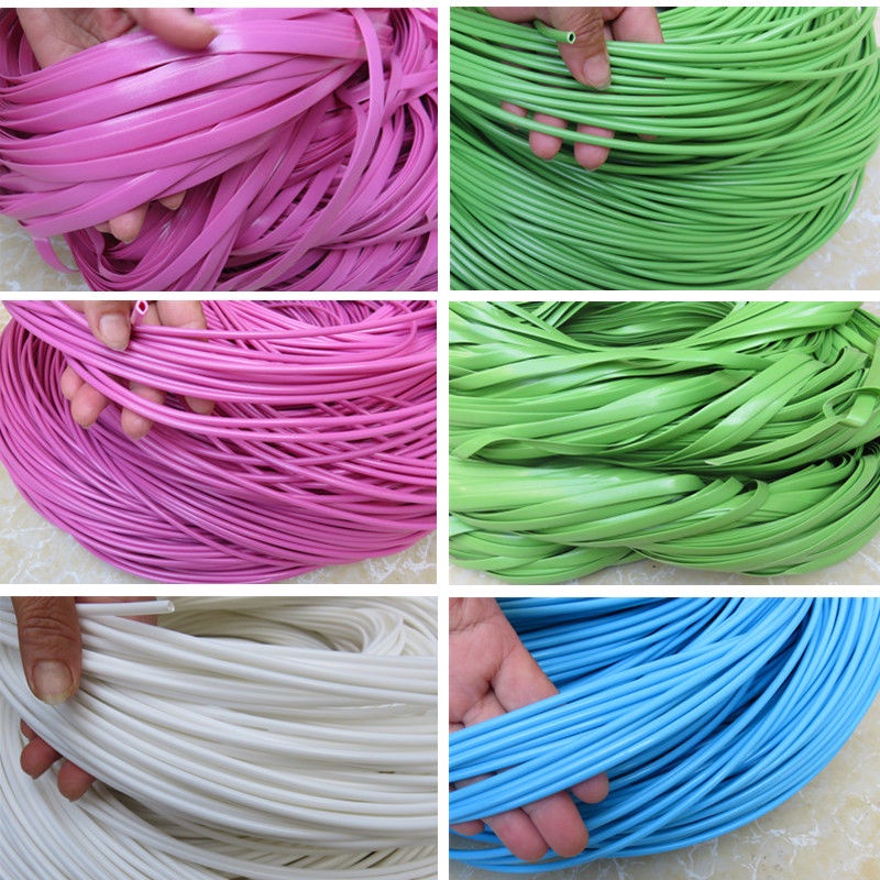 Cuộn Dây Nhựa PE Bện Sợi Mây / Nhựa Dùng Làm Đồ Thủ Công DIY