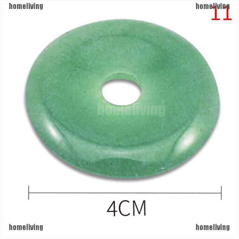 【homeliving】1X Natural Aventurine Jade Stone Massage Tool Acupuncture SPA Massager ✺