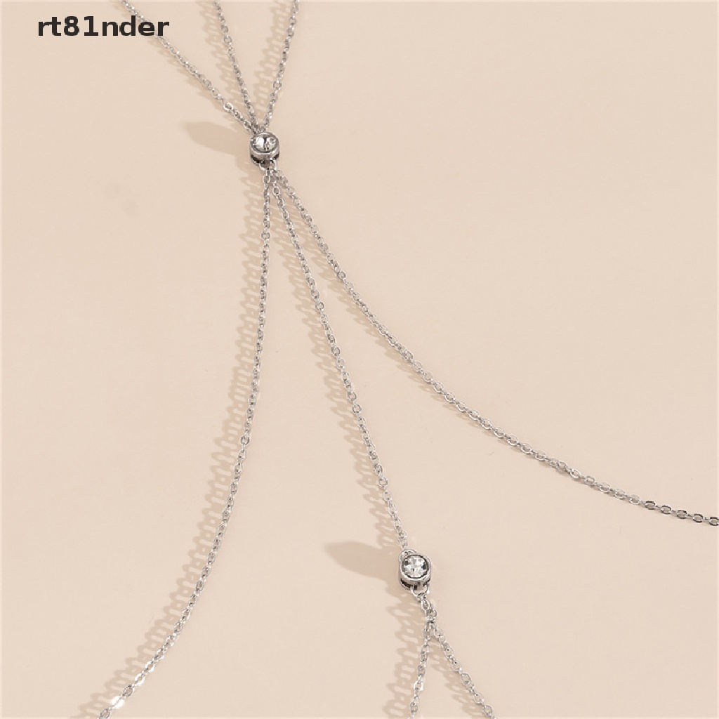 Rt Vòng cổ Cơ Thể Dạng Chuỗi Đơn Giản Phong Cách Boho Quyến Rũ Cho Nữ