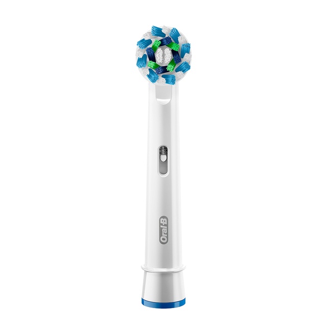 Đầu Thay Bàn Chải Điện Oral B - Đầu Cross Action Lông Xoắn Chéo Chải Sạch Mảng Bám- Hàng Đức