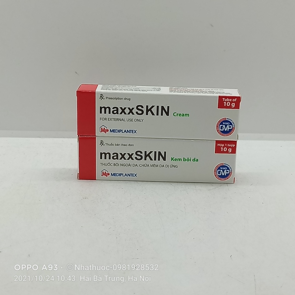 Kem bôi da maxxSkin Cream