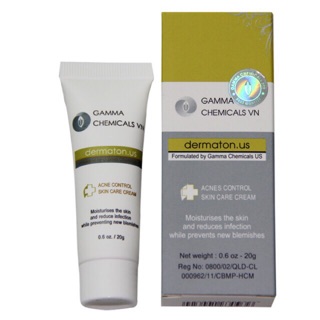 Kem trị mụn gamma chemicals dermaton us tuýp 20gr