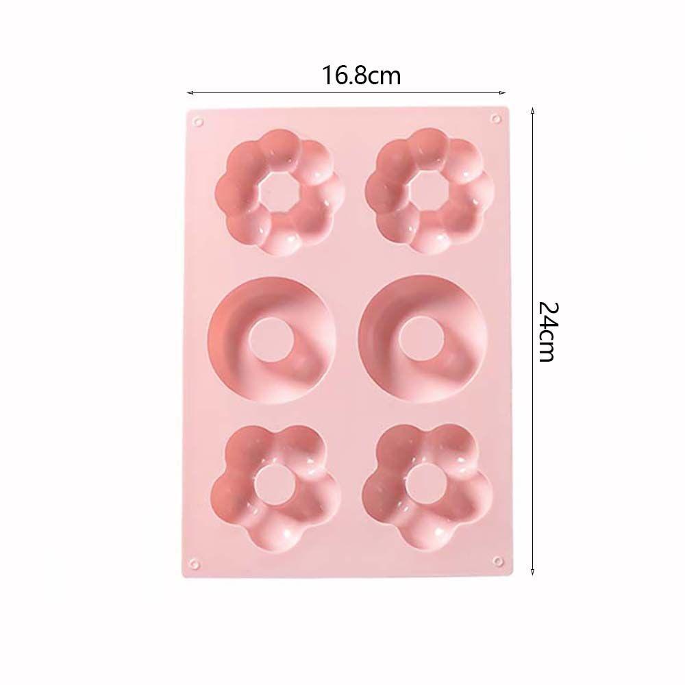 Khuôn Làm Bánh Donut / Socola / Pudding Bằng Silicone DIY 1