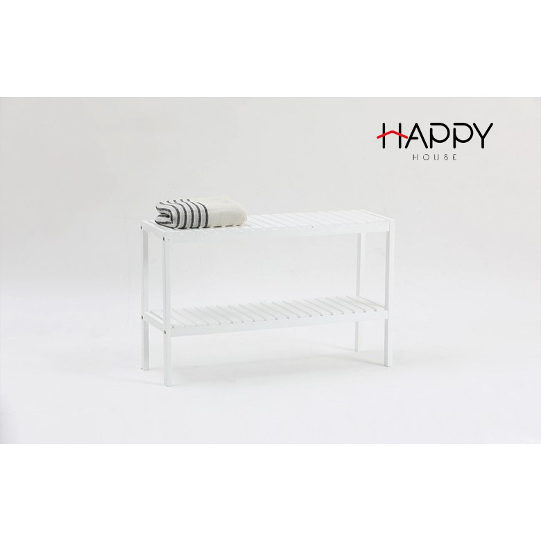 KỆ GỖ 2 TẦNG - BENCH 2F - WHITE