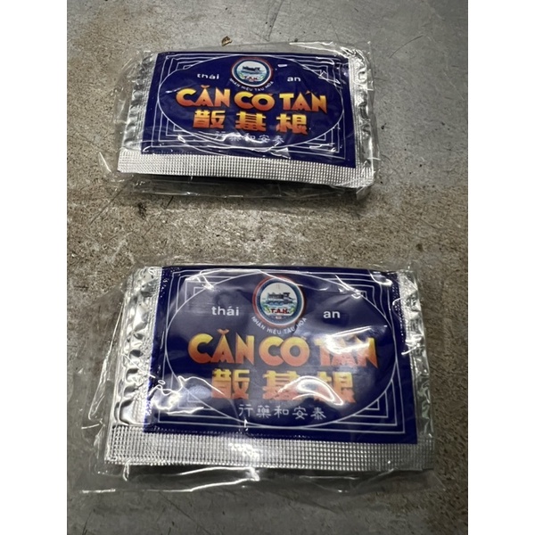 Căn Cơ Tán - Thái An - 1 Bì Gồm 10 gói - Ban, Nóng, Ho Cho Trẻ