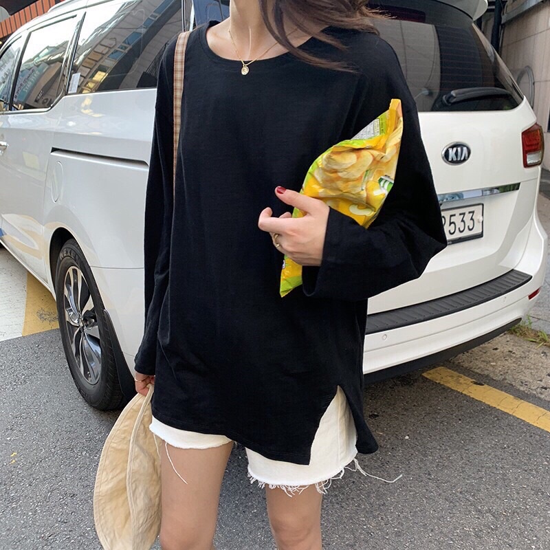 ÁO THUN BASIC TAY DÀI