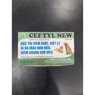 1 lọ ceftyl new dùng cho chó mèo đi ngoài