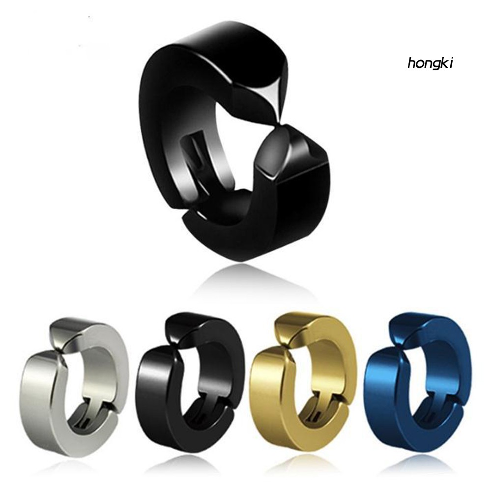 1 Khuyên Tai Titan Không Cần Xỏ Lỗ Thời Trang Cho Nam