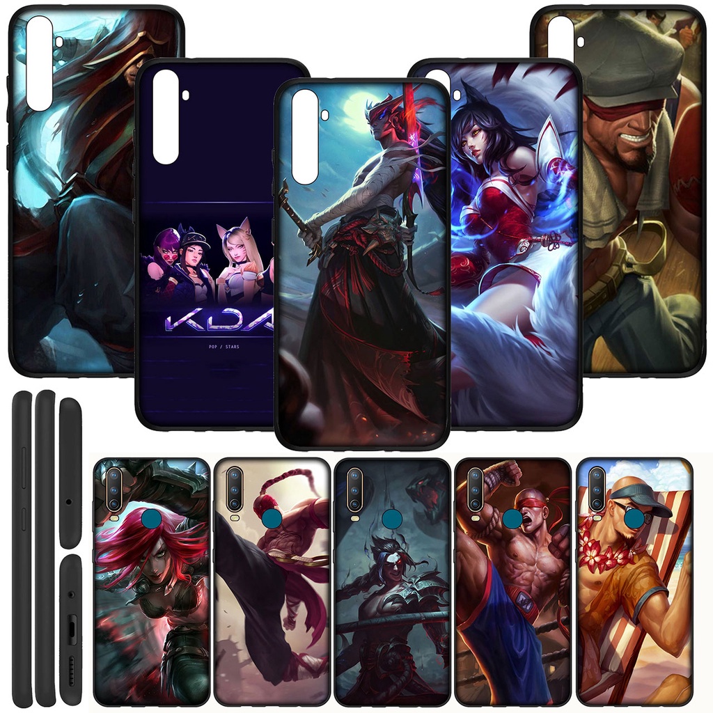 Ốp Điện Thoại Dẻo Họa Tiết logo Game Liên Minh Huyền Thoại Độc Đáo Cho OPPO A3s A5 A7 A9 2020 A5s F11 Pro F11Pro B-CA40