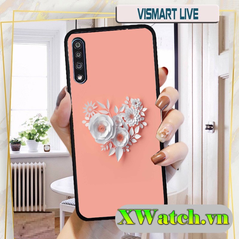 Ốp lưng phủ bóng Vsmart Live / Joy 3 / Active 3 / Joy 1+ / Bee 3 / Star / Joy 2+ (Hoa)