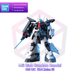 Mô hình gundam bandai hg uc 014 zaku iii 1/144 mobile suit gundam zz