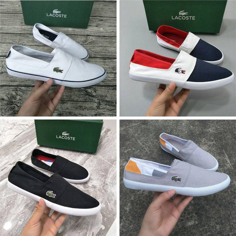 Giày Lười 🅛🅐🅒🅞🅢_🅣🅔 Giày Lười cá sấu Đế Bằng Thiết Kế Mới Kiểu Pháp Thời Trang Cho Nam Nữ