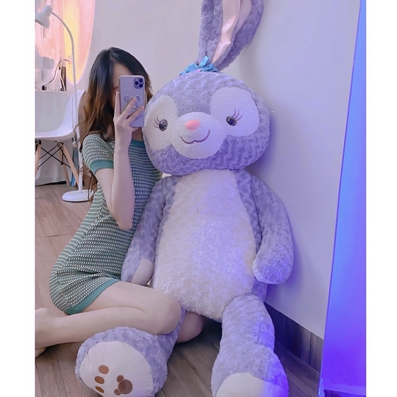 GẤU BÔNG THỎ STELLA LOU 160CM SIZE BỰ CAO CẤP BUNKI