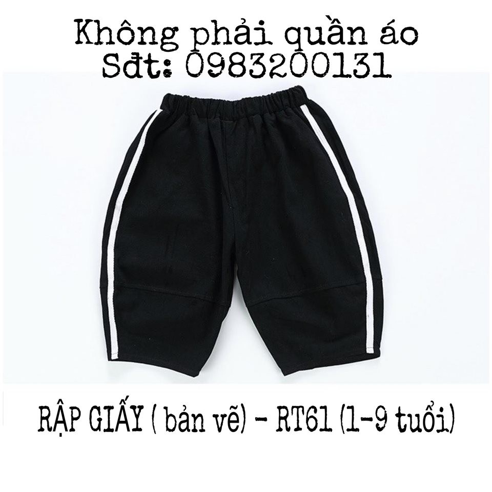 RT61_Rập giấy may quần bé trai