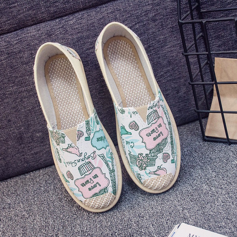 Giày Lười Đế Bằng Thiết Kế Mới Thoáng Khí Năng Động Thời Trang | BigBuy360 - bigbuy360.vn