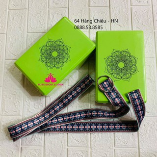 Combo 2 gạch 1 dây hoa mandala , họa tiết thổ cẩm Elite Sport siêu bền, đẹp