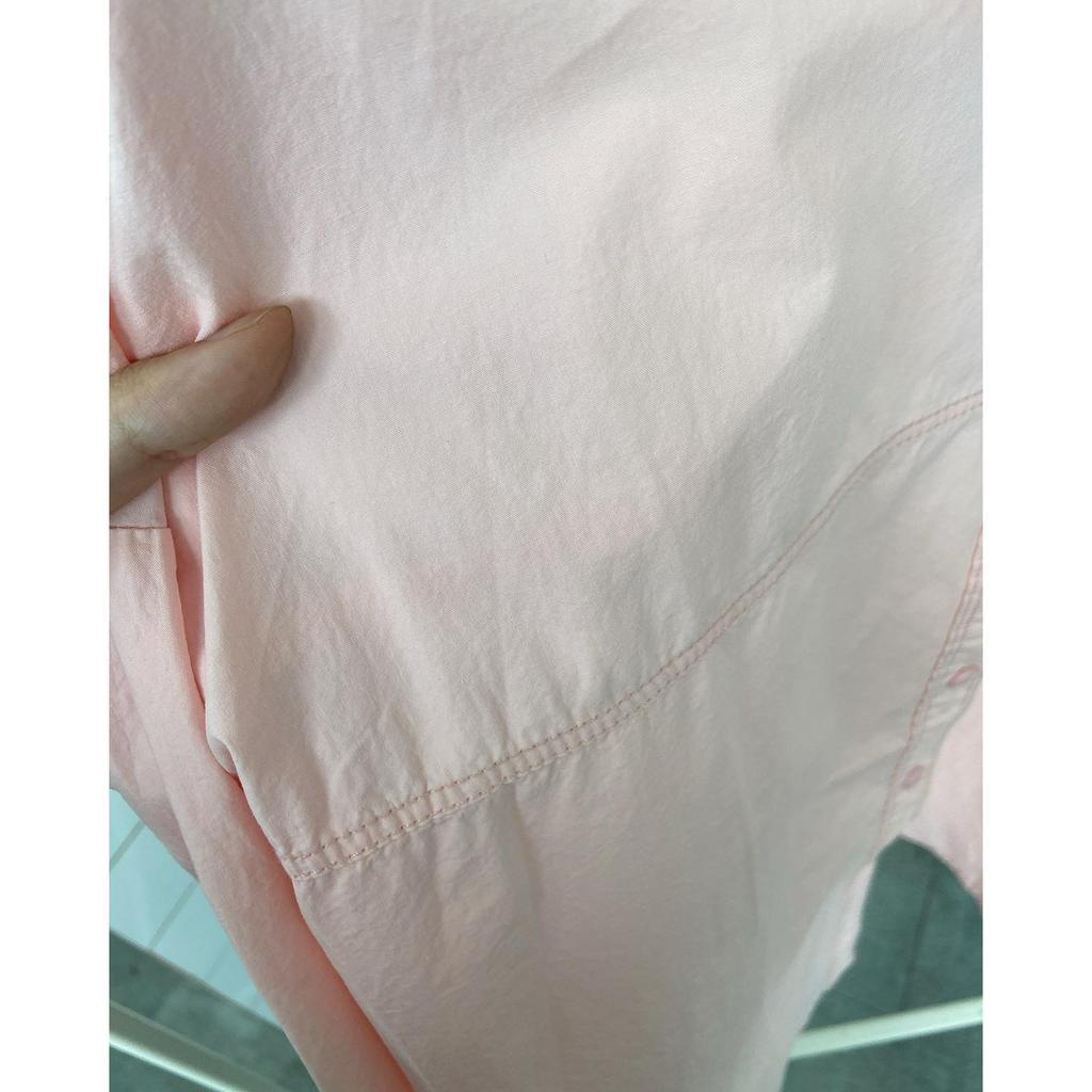 Áo sơ mi cài nút lưng cotton cao cấp tông pastel - AV867