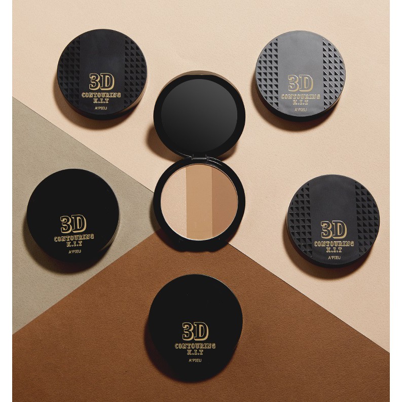 Phấn Highlight Và Tạo Khối A'Pieu 3D Contouring Kit 9g | BigBuy360 - bigbuy360.vn