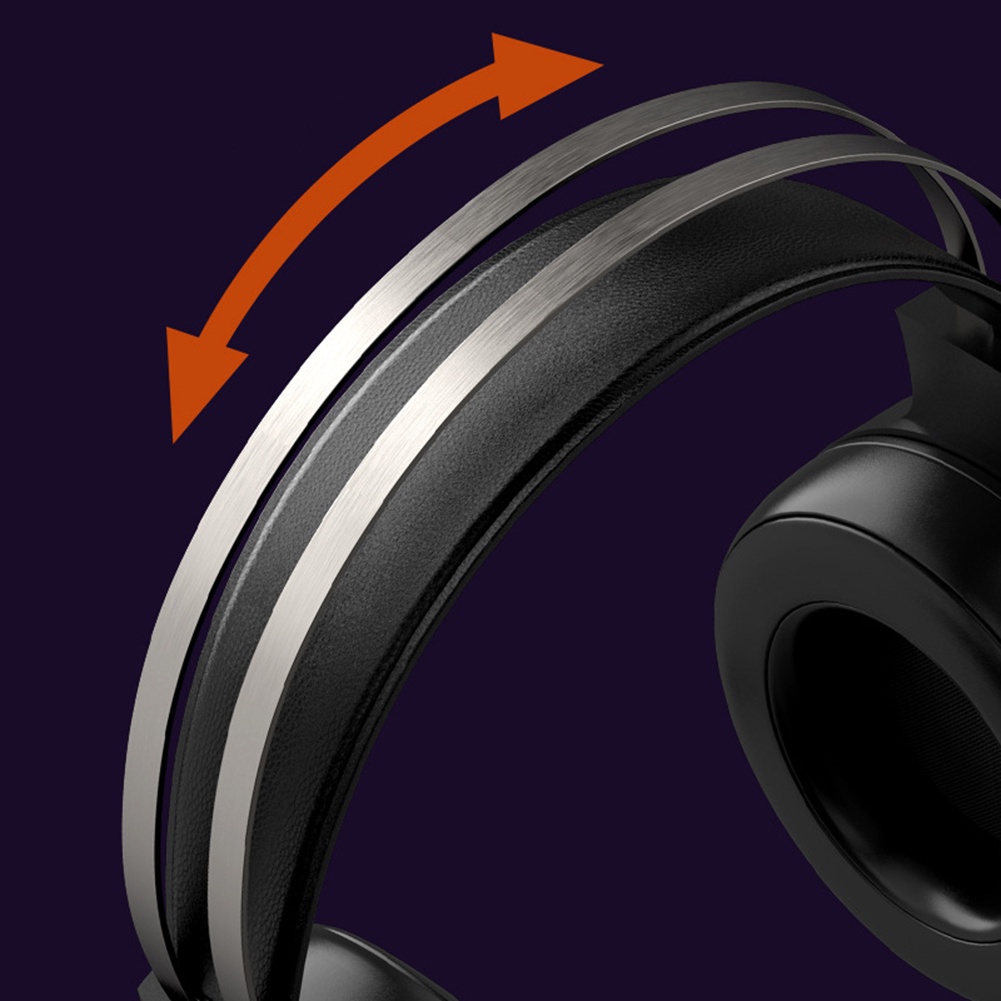 Tai Nghe Chụp Tai Âm Thanh Siêu Trầm Có Micro Và Đèn Rgb Cho Điện Thoại / Laptop