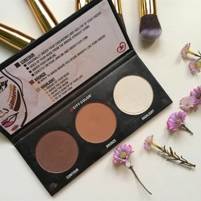 Tạo Khối 3 Ô City Color Contour Effects Palette