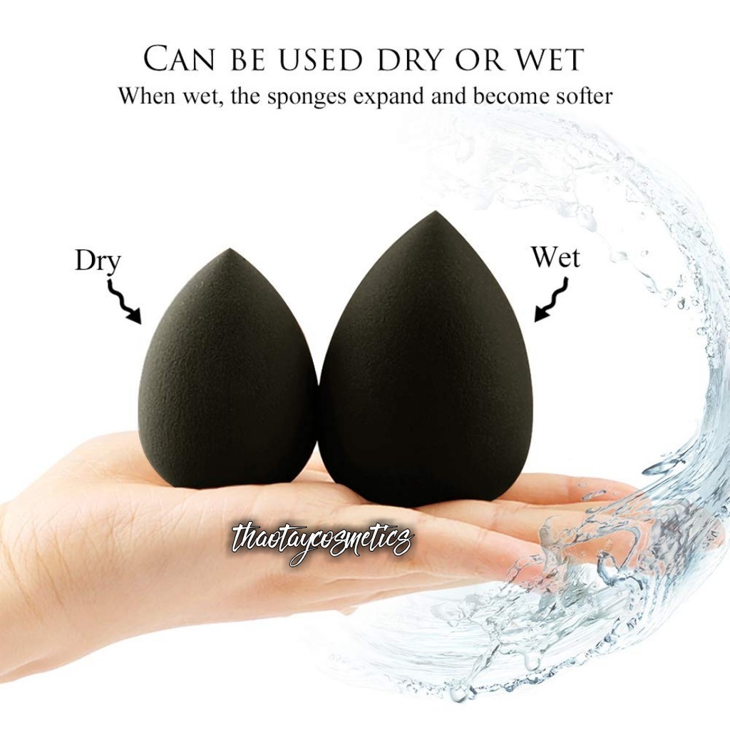 Mút trang điểm tán kem nền hồ lô, giọt nước, vát chéo Makeup Sponge (màu ngẫu nhiên)