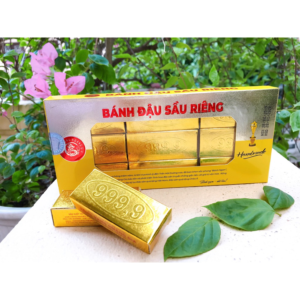 HÀNG XUẤT NHẬT - BÁNH ĐẬU XANH SẦU RIÊNG 170g - RỒNG VÀNG HOÀNG GIA - Vị sầu riêng thượng hạng | BigBuy360 - bigbuy360.vn