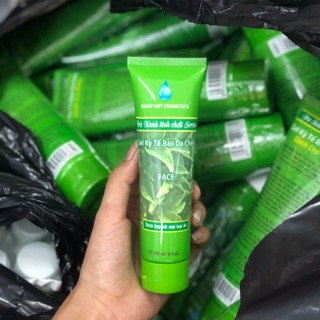 ☘️Gel Tẩy Tế Bào Chết Trà Xanh Dành Cho Mặt