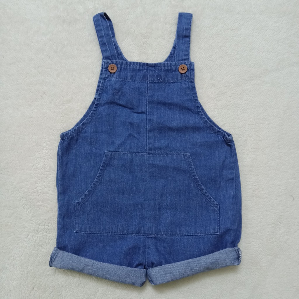 Quần yếm Zara demi có túi Kangaroo xuất dư cho bé, mẫu mới chất siêu mềm mịn (Ảnh thật shop chụp)