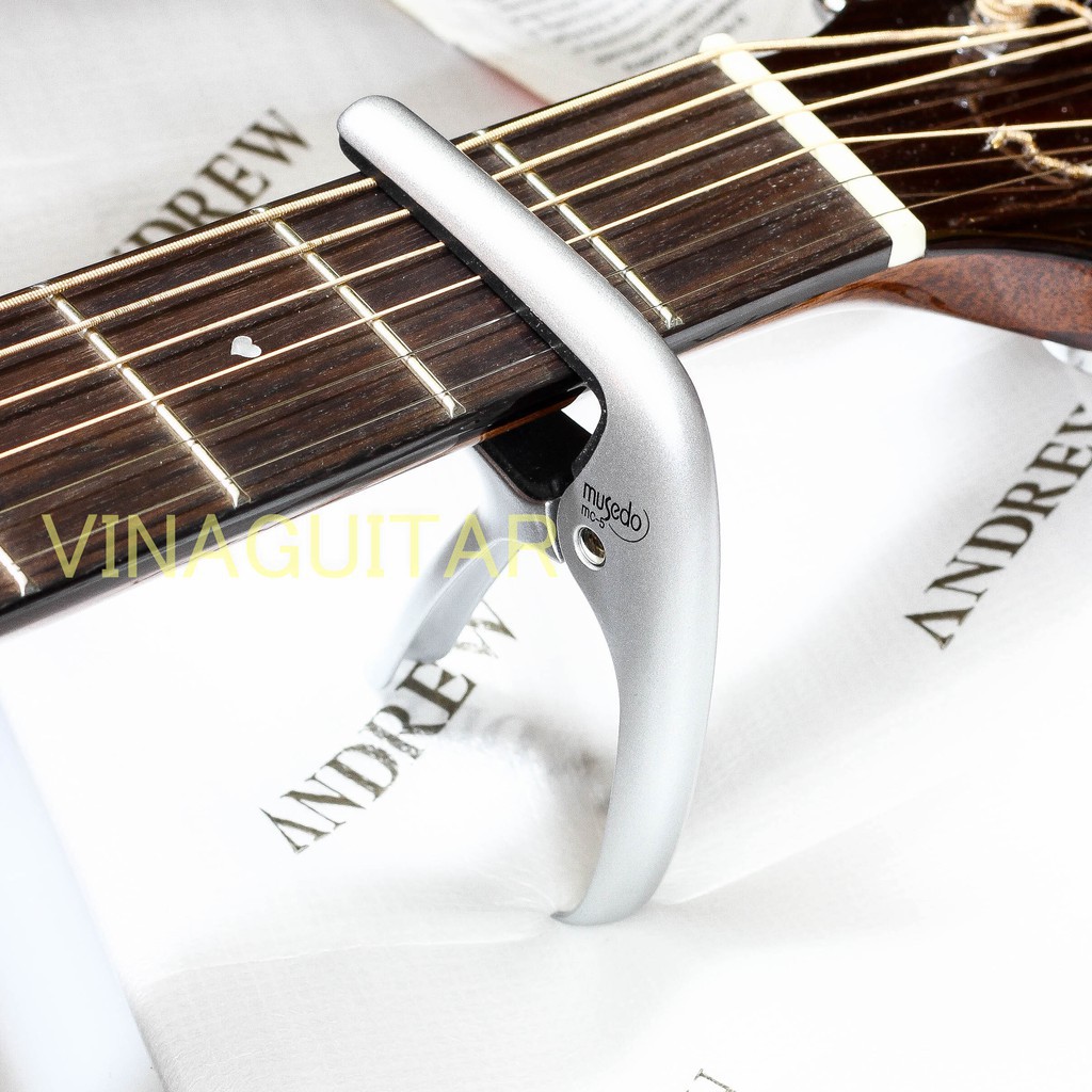 (tặng pick) Capo Kẹp Guitar Musedo Mc5/Mc6 cho classic và acoustic