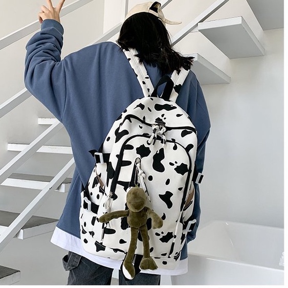 Balo nữ, cặp đi học nữ thời trang giá rẻ đựng laptop đi chơi đẹp nhiều ngăn phong cách Hàn Quốc