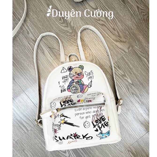 BALO THỜI TRANG CHỐNG NƯỚC HÌNH GẤU DỄ THƯƠNG SHOPDUYENCUONG338