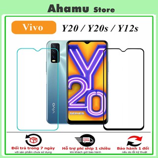 Kính Cường Lực Vivo Y20 Y20S Y12S Full Màn Hình Và Trong Suốt [FM]