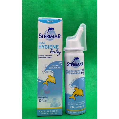 Nước biển sâu, Dung dịch xịt mũi trẻ em Sterima baby