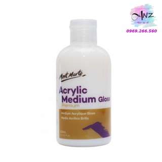 Dung môi pha Acrylic MONT MARTE, Medium acrylic Mont Marte 135ml