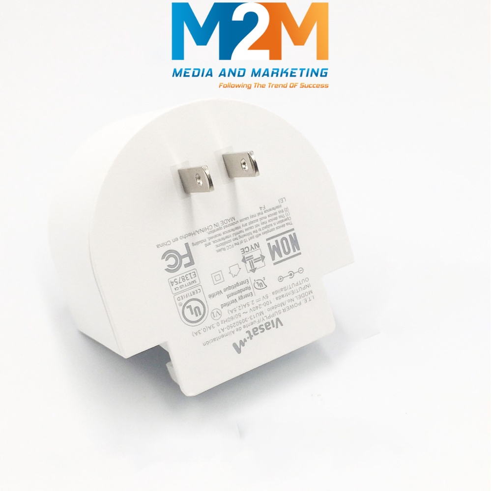 Nguồn Adapter 5V 2.5A 5.5x2.1mm Cho đầu android TV Box Cục Sạc 5V2A cho thiết bị điện tử hãng Viasat US